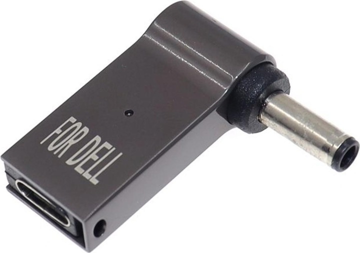 Actual product image PowerGuard USB-C to Dell Notebook Charger Adapter (4.5 x 3.0mm, 0.6mm) (100 W)