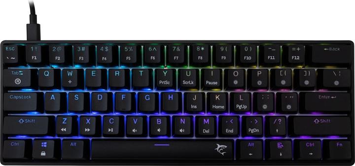 White Shark GK-004121 Shinobi-2 Blue Switch, Black US (US, Cable)