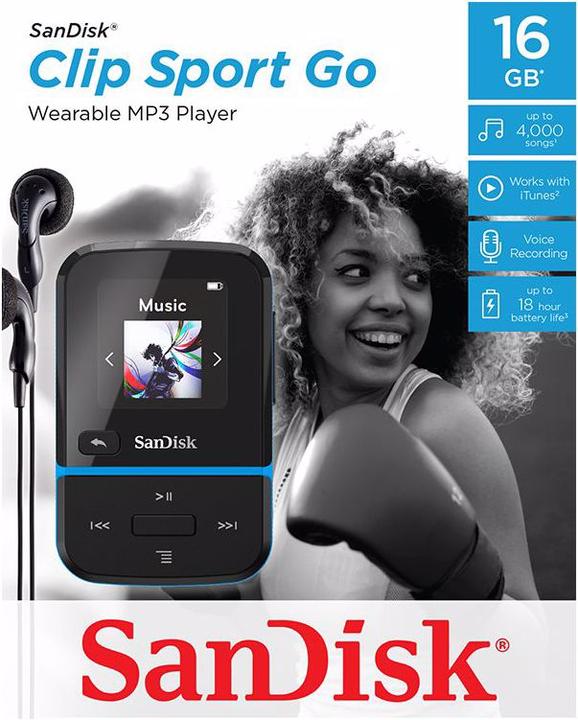 Actual product image Sandisk Clip Sport Go New (32 GB)