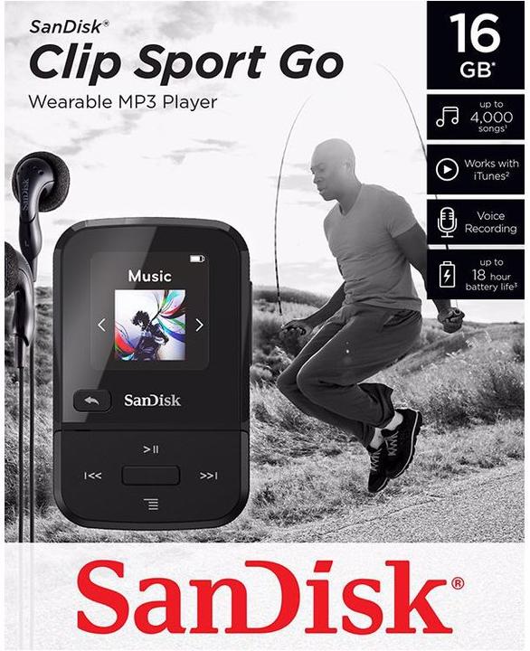 Actual product image SanDisk Clip Sport Go New (32 GB)