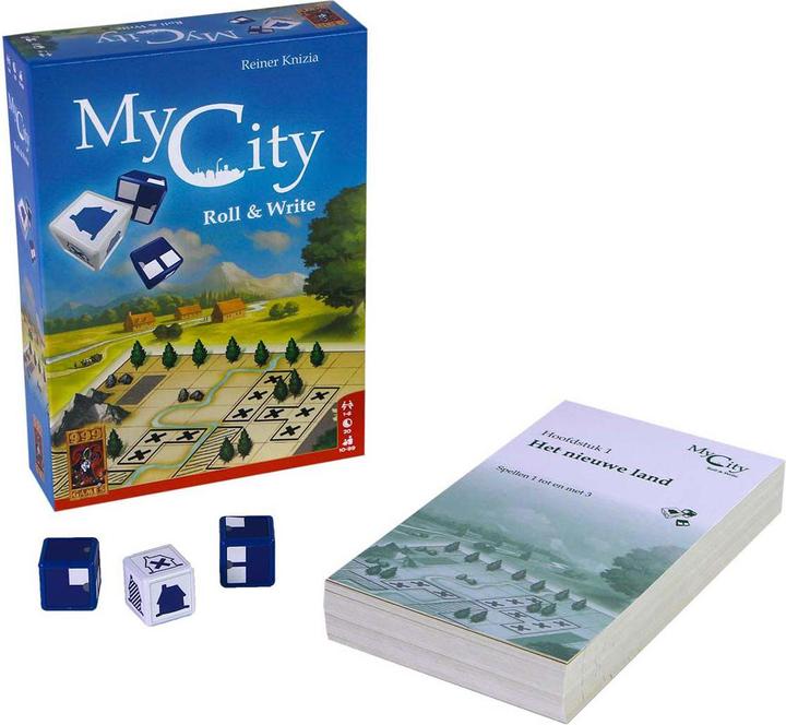Actual product image 999Games Game My City Roll & Write (German)