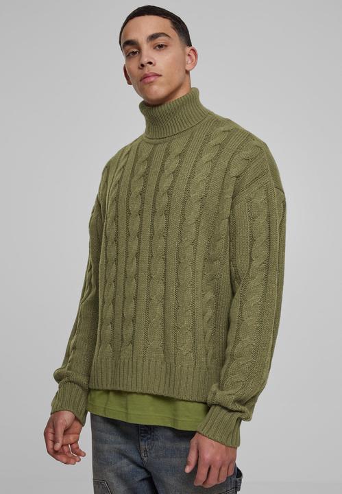 Produktbild Urban Classics Boxy Roll Neck Sweater (3XL)