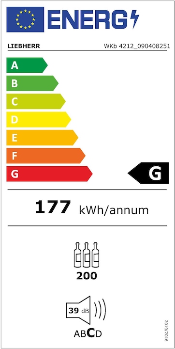 Energie-Label Liebherr WKb 4212