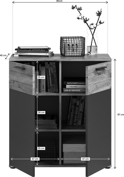 Produktbild Xonox Home Mason (80 x 40 x 87 cm)