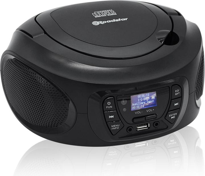 Image du produit Roadstar CDR - 375D+ / BK (DAB+ DAB, FM)