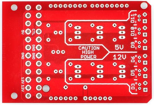 Produktbild SparkFun Power Driver Shield Kit