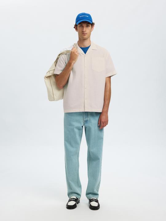 Produktbild Selected Structured Kurzarmhemd (L)