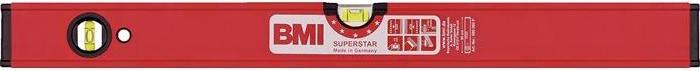 Actual product image BMI Spirit level SUPERSTAR 180cm Alu.red ± 0,5 mm/m w.magnet (180 cm)