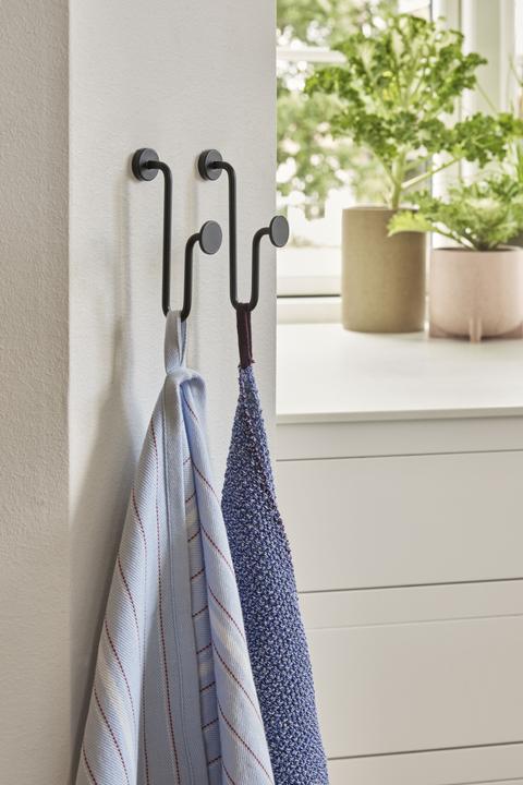 Actual product image Hübsch Swing Hook Black