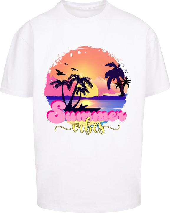 Produktbild Merchcode Summer Vibes Sunset Heavy Oversized Tee - 117175 (M)