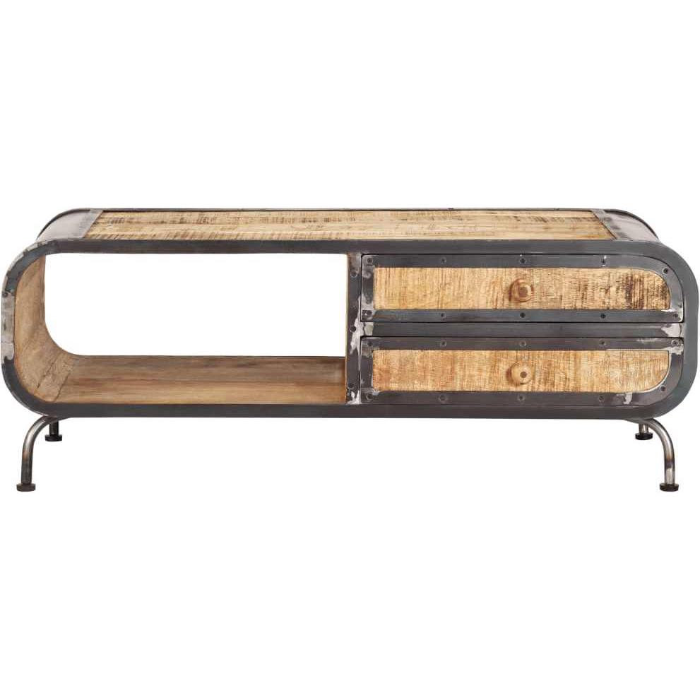 Thumbnail - VidaXL, Couchtisch + Beistelltisch, Cainan (100 x 50 x 35 cm)