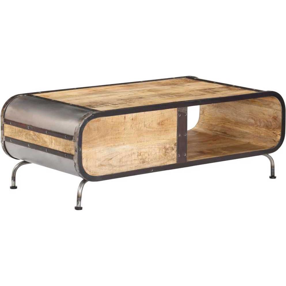 VidaXL, Couchtisch + Beistelltisch, Cainan (100 x 50 x 35 cm)