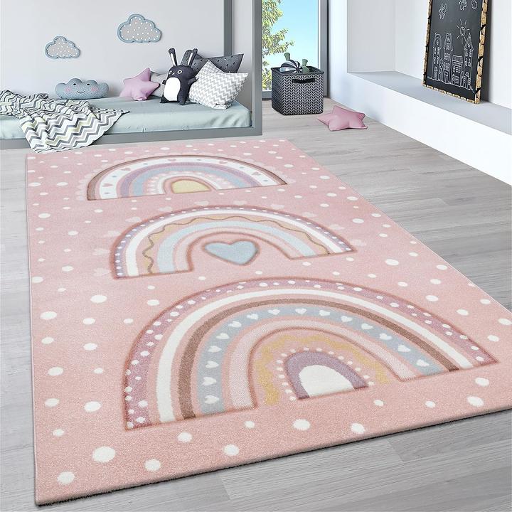Paco Home Punkte Bogen Herz Motiv (170 x 120 cm)