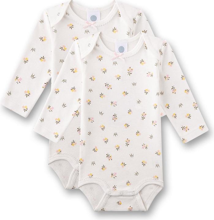 Produktbild Sanetta Body 2er Pack langarm Blumen (68)