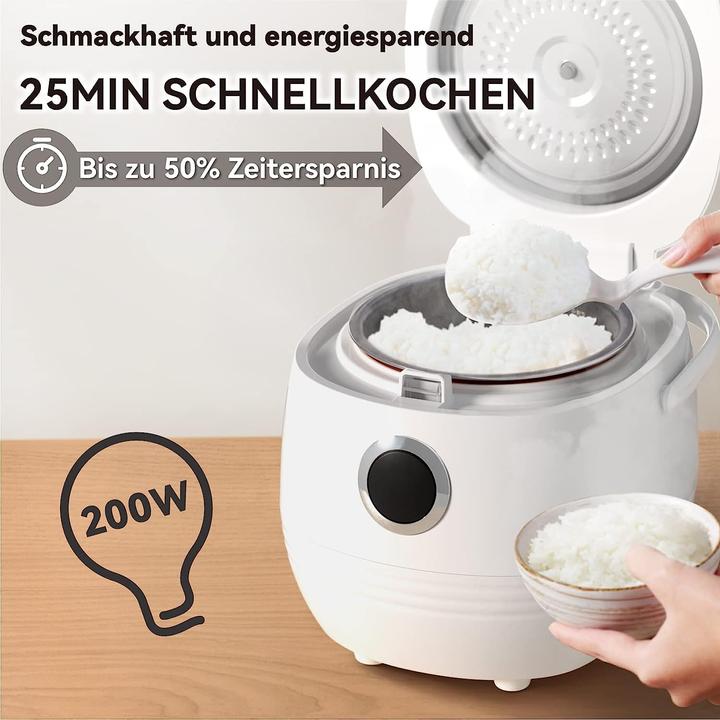 Actual product image Feekaa Mini rice cooker