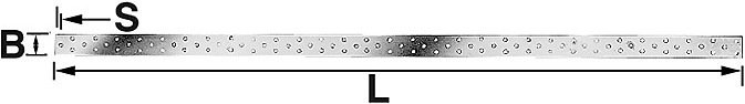 Image du produit Simpson Sst Bandes de tôle perforée SST 220/1200/2 (1 pcs)