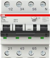 Produktbild ABB DS203NC C32 APR30 PR FI/LS-Schalter 6kA, 3P+N, Typ A, C 32, 30mA, kurzzeitv.