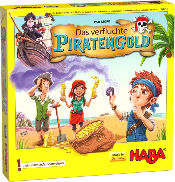 Produktbild Haba Das verfluchte Piratengold (Deutsch, 2 - 4 Spieler)