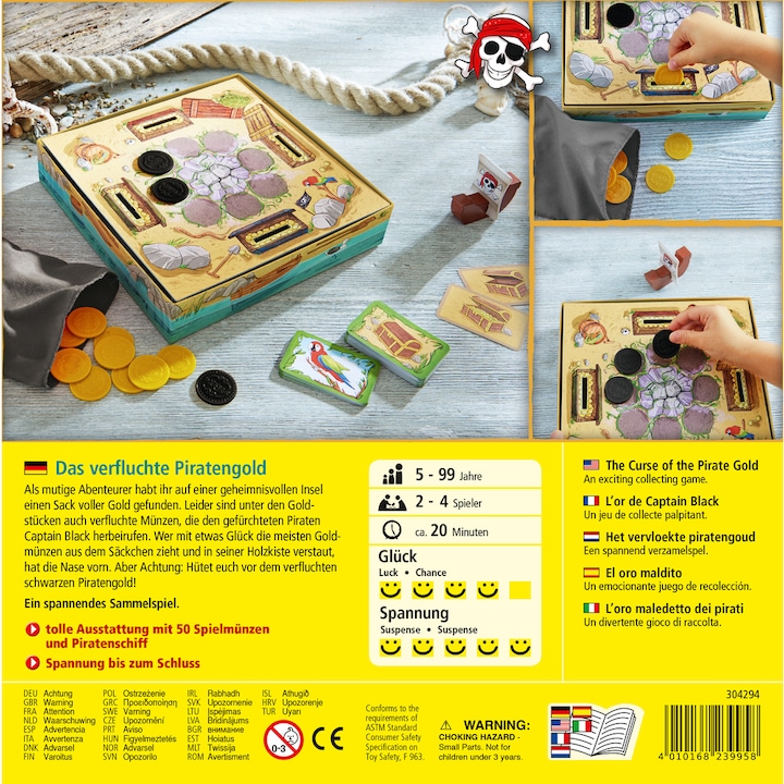 Produktbild Haba Das verfluchte Piratengold (Deutsch)
