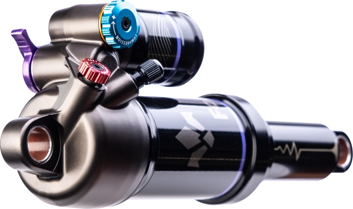 Actual product image Formula NEBBIA Air Shock, 165/45/42.5/40/37.5mm, Trunnion, dark grey (165 mm, 40 mm)