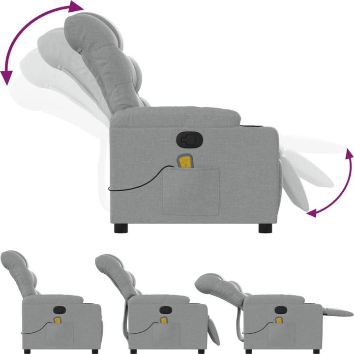 Actual product image VidaXL Massage-Relaxsessel
