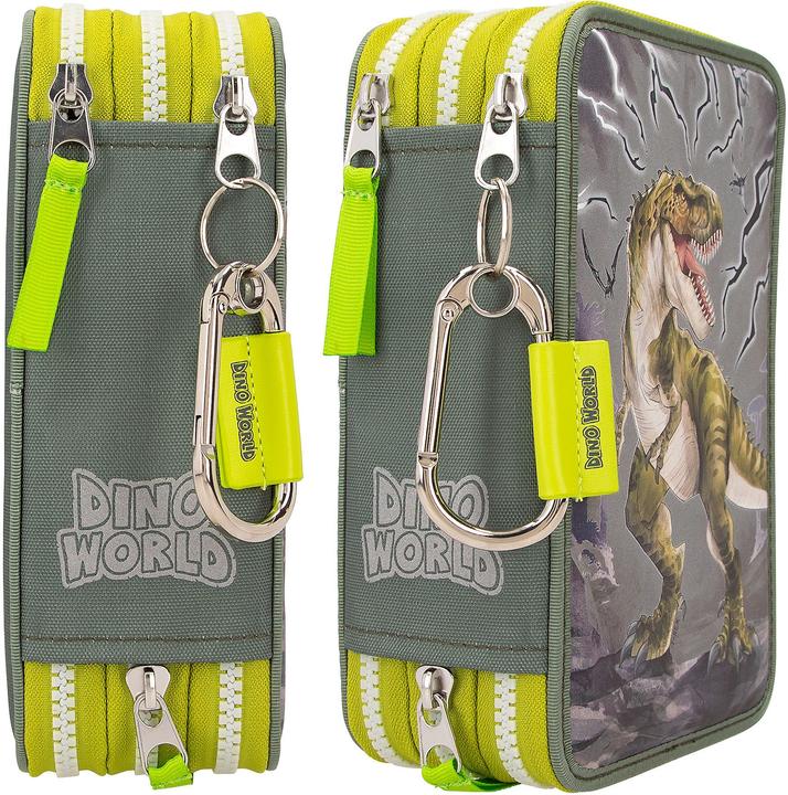 Produktbild Dino World - Triple Pencil Case REFLECTOR ( 0411758 )