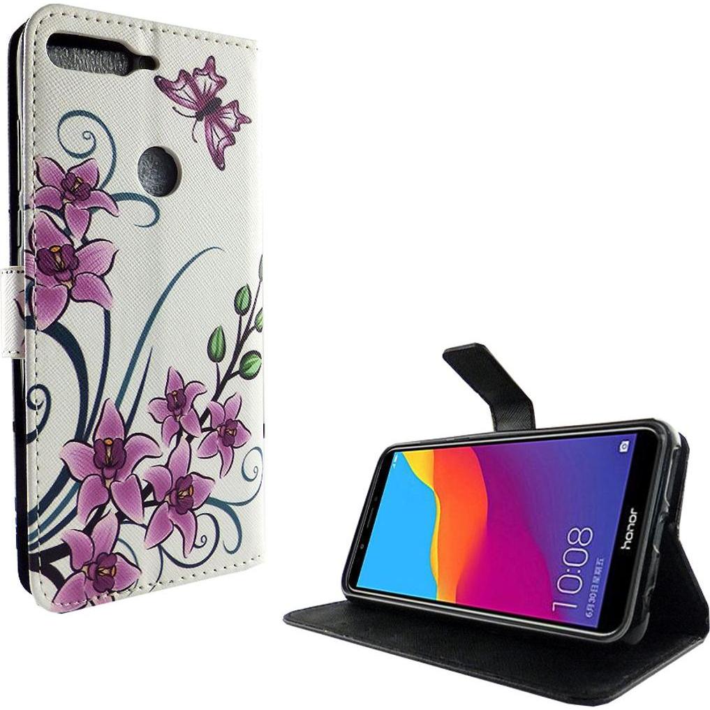 König Design Hülle Handy Schutz für Huawei Honor 7C Case Cover Tasche Wallet Etui Handyhülle (Honor 7c), Smartphone Hüll...