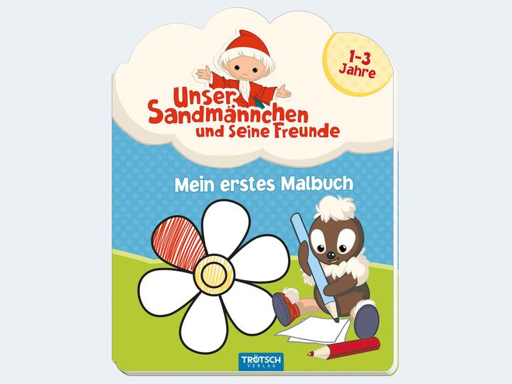 Produktbild Mein erstes Malbuch "Unser Sandmännchen und seine Freunde"