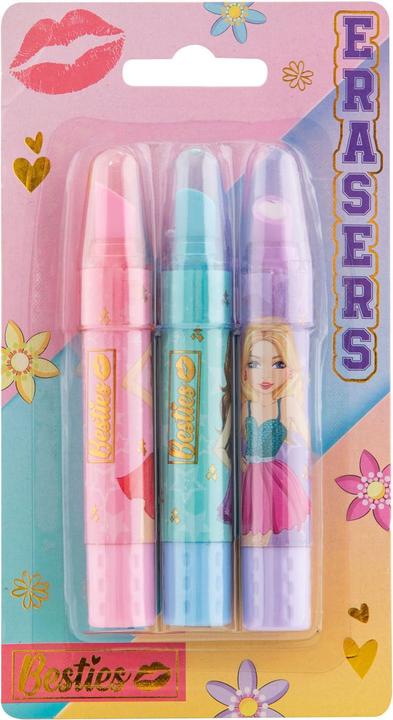 Produktbild Besties Lippenstift-Gummi, 3 Stück.
