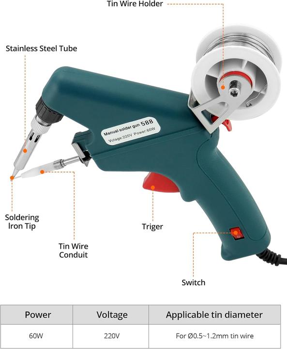 Produktbild Qwork Lötkolben Set