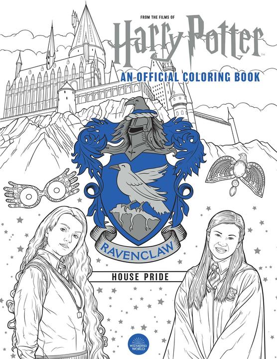 Actual product image Harry Potter: Ravenclaw House Pride: The Official Coloring Book