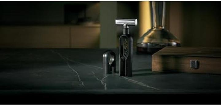 Produktbild WMF Sommelier Weinset 3tlg Korkenzieher Flaschenverschluss Walsnussholzbox Baric (Sommelier Set)