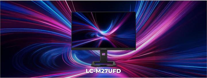Produktbild LC-Power 68,58cm (27") LC-M27UFD DP+HDMI 2.1 4K Dual-Mode (3840 x 2160 Pixel, 27")