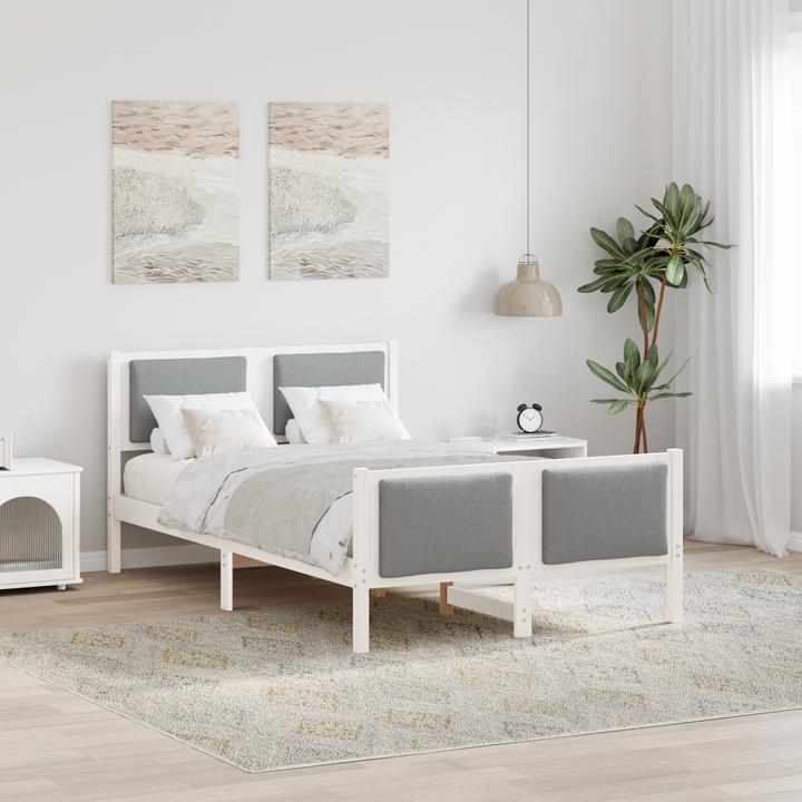 Actual product image vidaXL Moderner Bettrahmen (120 x 200 cm)