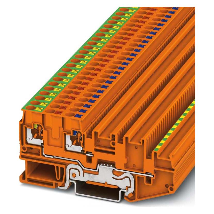 Phoenix Contact Arancia Ptio Sensor Terminal Block 1.5Mm Orange, Cavo + Spina Elettrica,
