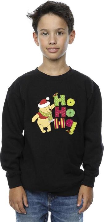 Produktbild Disney Winnie The Pooh Ho Ho Ho Scarf Sweatshirt Jungen (152, 158)