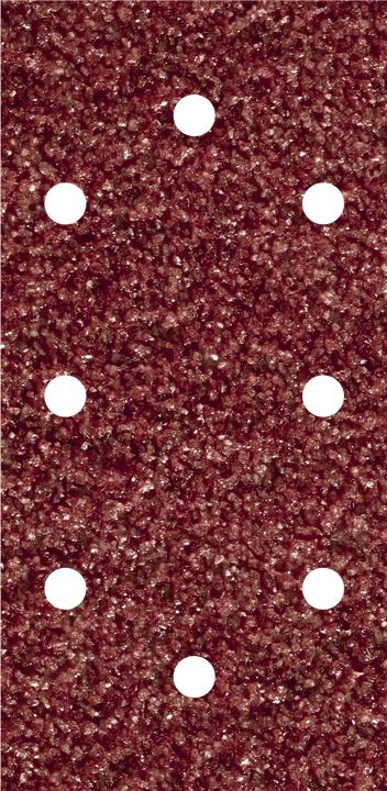 Produktbild wolfcraft 5 Haft-Schleifstr. Korund K80 93x190mm (80)