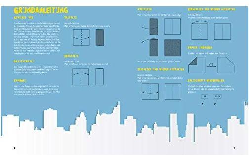 Actual product image Paper airplane craft kit