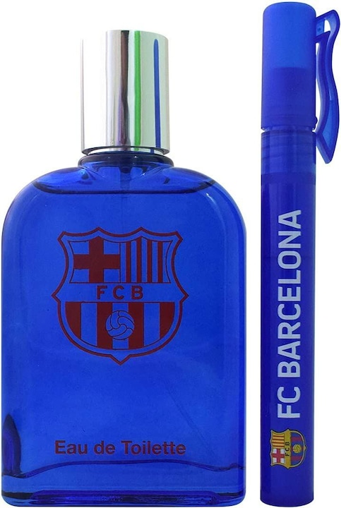 FC Barcelona Eau De Toilette Vaporisateur 100ml Set 3 pièces 2019 (Eau de toilette, 100 ml)