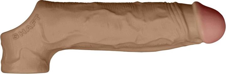 Actual product image Shaft Model F Sheath Extend Your Cock Pleasure Toys - Realistic Proprietary Flexiskin Liquid Silicone Adul