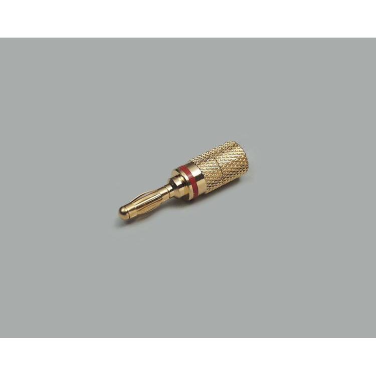 Thumbnail - BKL Electronic Lamellenstecker Stecker, gerad, Elektronikkabel + Stecker, Schwarz