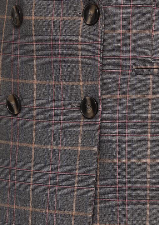 Immagine prodotto S.Oliver Indoor-Jacke Doppelreihiger Karo-Blazer im Slim Fit (44)