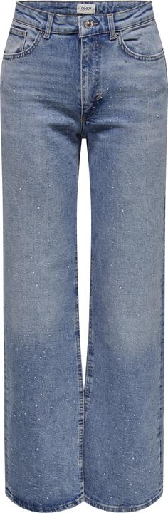 Actual product image Only ONLJUICY Hohe Taille Weiter Beinschnitt Jeans Jeans mit weitem Bein (W30/L32)