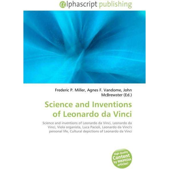 Science and Inventions of Leonardo da Vinci, Fachbücher von Agnes F. Vandome, Frederic P. Miller, John McBrewster