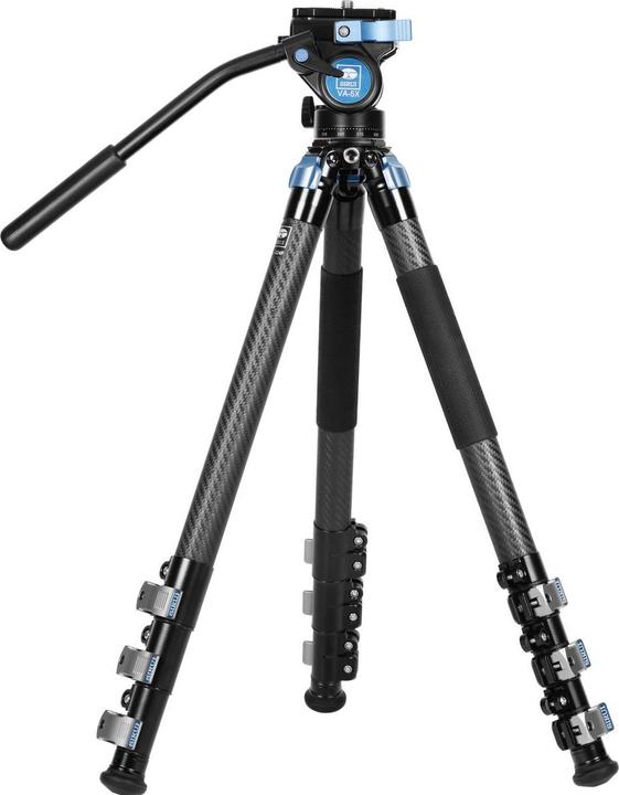 Produktbild Sirui L-324F+VA-5X Dreibeinstativ Carbon Landschafts Stativ mit VA-5X Videoneiger (Carbon)
