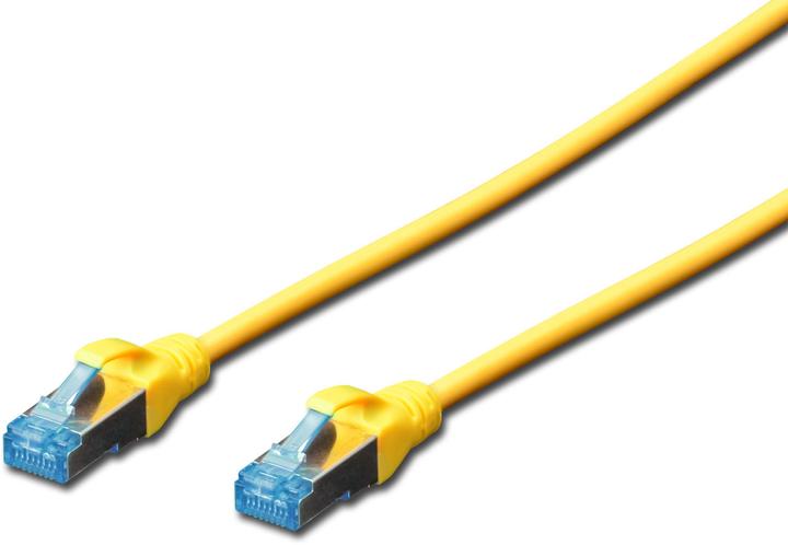 Image du produit Digitus CAT 5e SF-UTP Câble patch Cu PVC AWG 26/7 Longueur 5 m Couleur jaune (FTP, CAT5e, 5 m)
