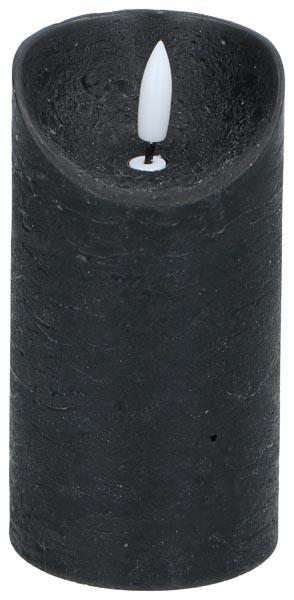 Arti Casa Bougie LED noire Ø7xh13cm