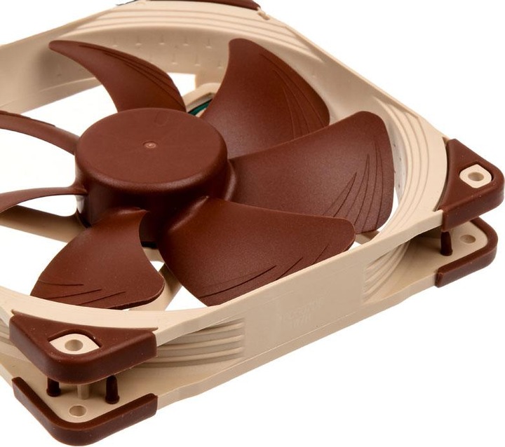 Actual product image Noctua NF-A14 5V PWM fan (140 mm, 1 x)