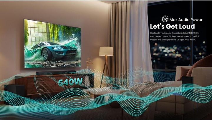 Actual product image Hisense HS5100 (540 W)