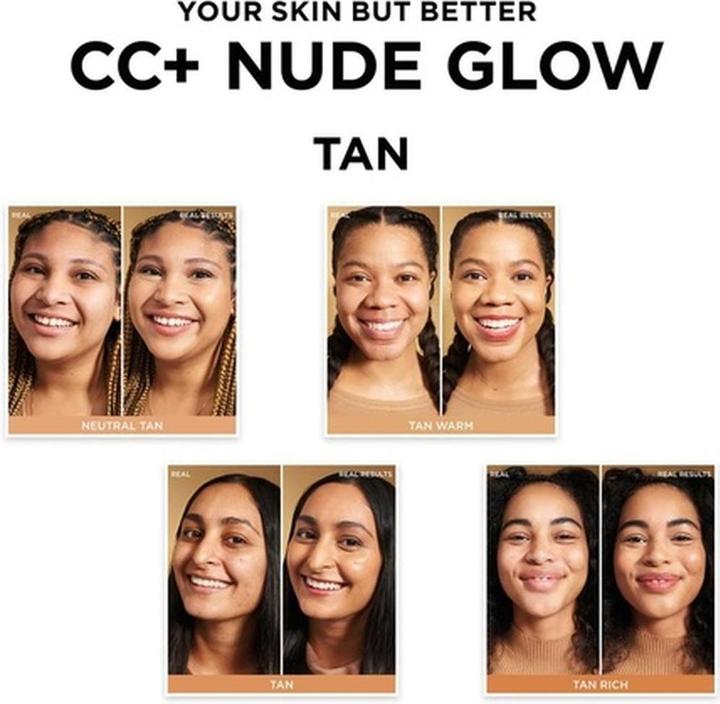 Produktbild It Cosmetics CC+ Nude Glow Correct. Illum. Foundation SPF40 (Neutral Tan, 32 ml)